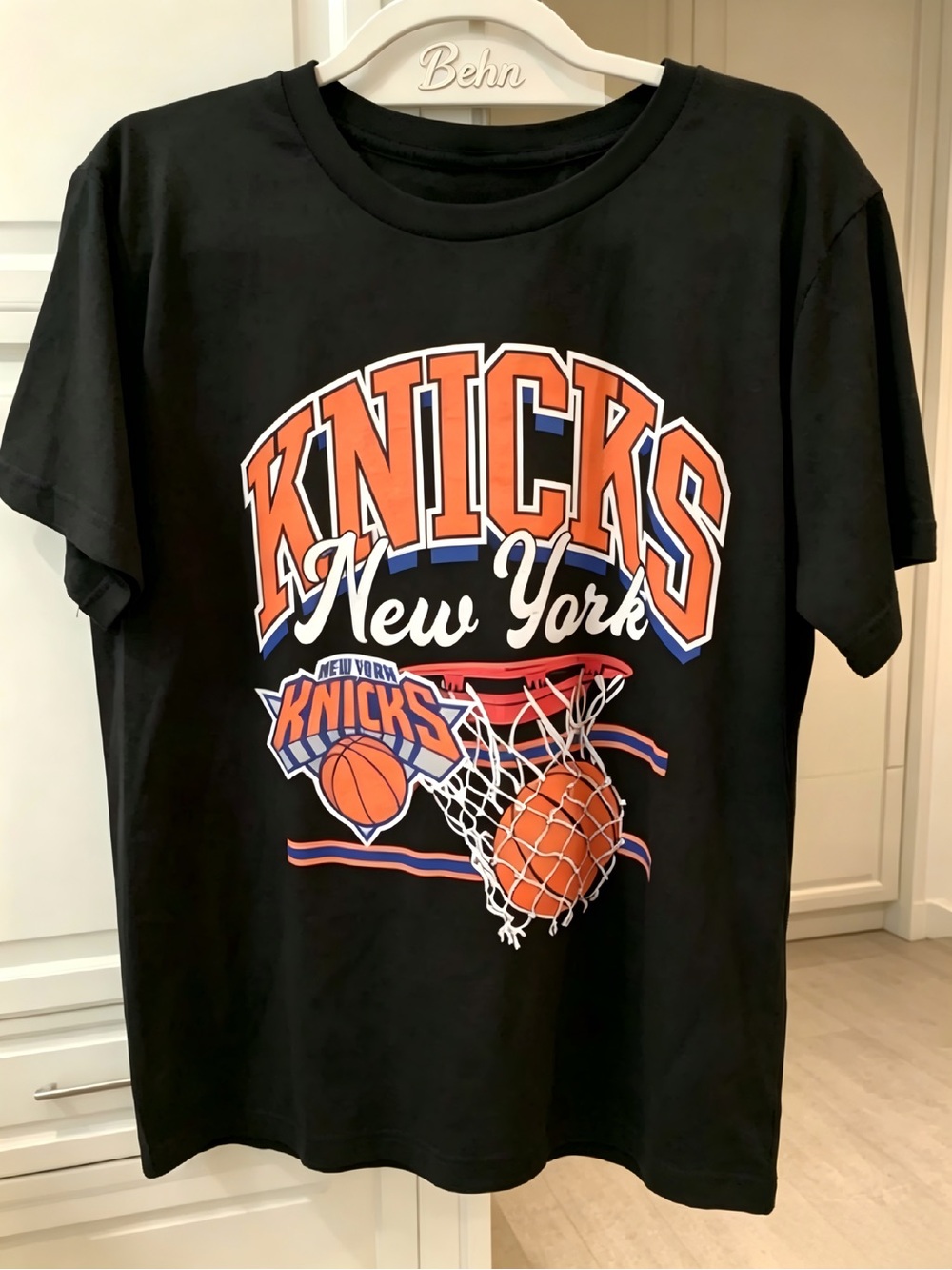 Knicks New York NBA Knicks Womens Mens T-shirt Unisex